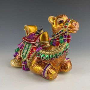 Jay Strongwater Camel Ornament